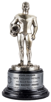 1993 John Vaughn AFC Kickoff Return Leader Mackey Award 